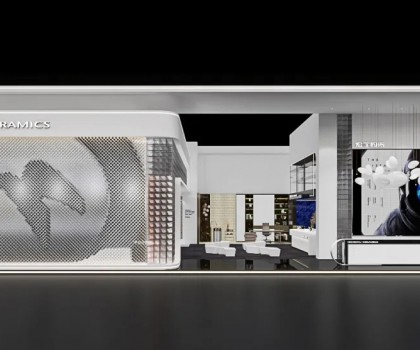 火爆出圈|宏宇陶瓷旗艦新品ROLLS瑰麗石亮相廣州設(shè)計(jì)周，收獲各方贊譽(yù)~