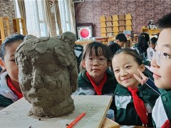 像哪吒一樣·勇敢向前沖——盛世長(zhǎng)安小學(xué)陶藝課巧手“變”哪吒