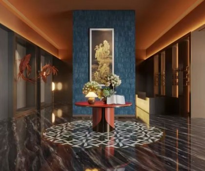 薩米特·靈感丨輕奢會(huì)所相遇瓷磚藝術(shù)，構(gòu)筑非凡空間意境！
