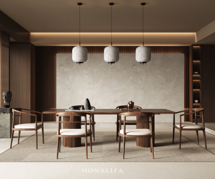 瓷上生花，歲月風(fēng)華,蒙娜麗莎瓷磚解碼千年雅居密碼