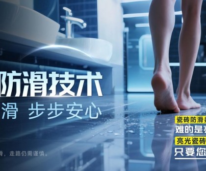 全新黑科技｜歐神諾鏡面防滑技術(shù)，讓您的家更安全！